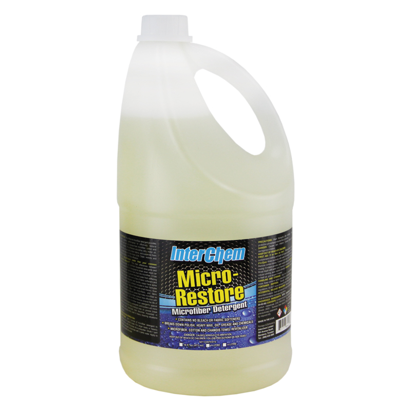 Interchem Micro-Restore Microfiber Detergent Concentrate - 1 gallon