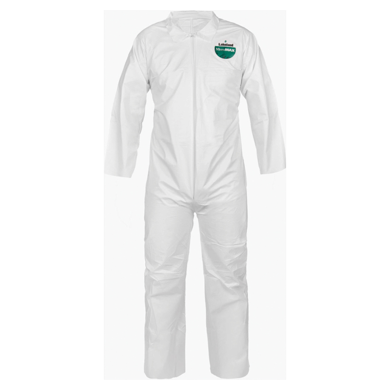 MICROMAX (Lakeland) Coverall, White - Medium
