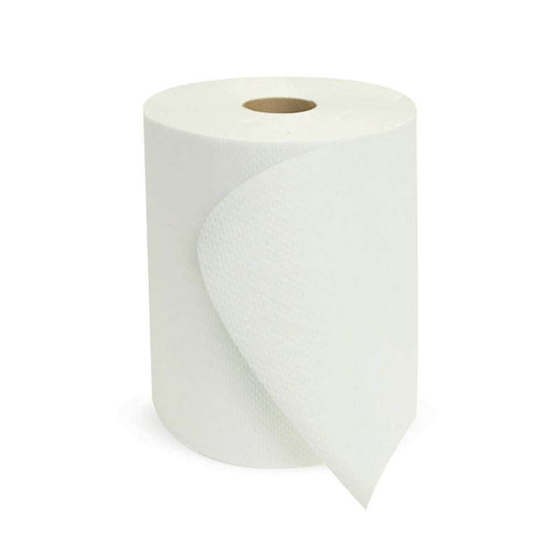 MORSOFT White Hardwound Towel Roll