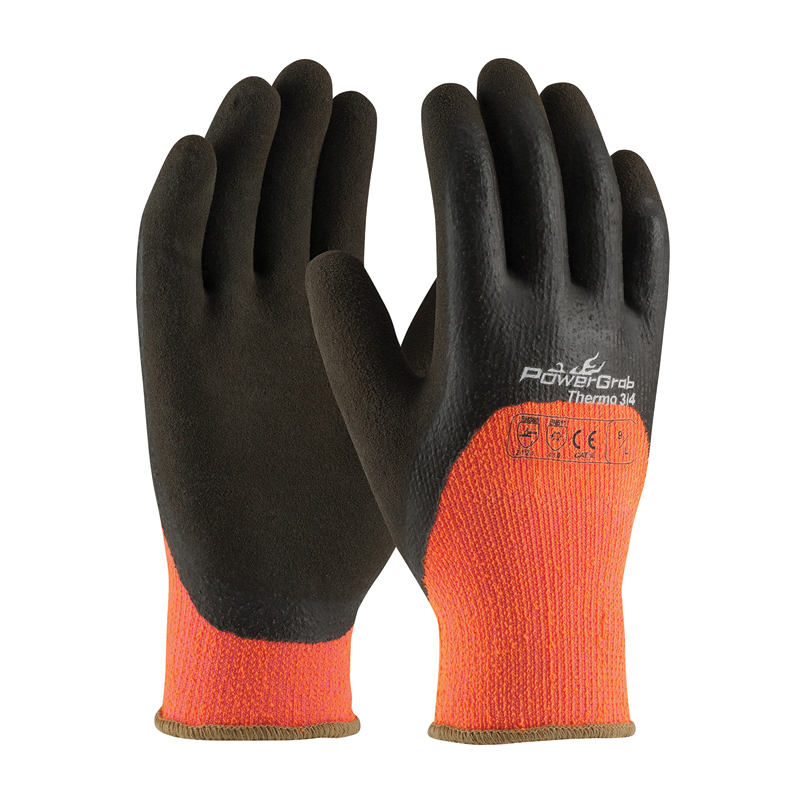 PowerGrab Thermo Microfinish Grip Glove - Large Pair