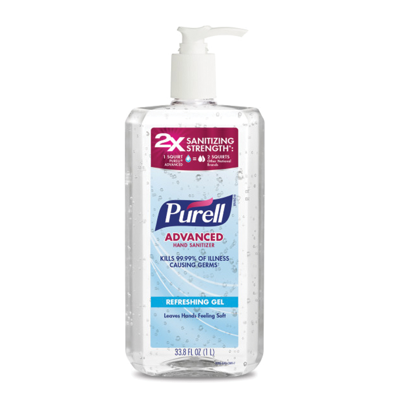 PURELL® Advanced Hand Sanitizer Refreshing Gel 1L Pump Bottle