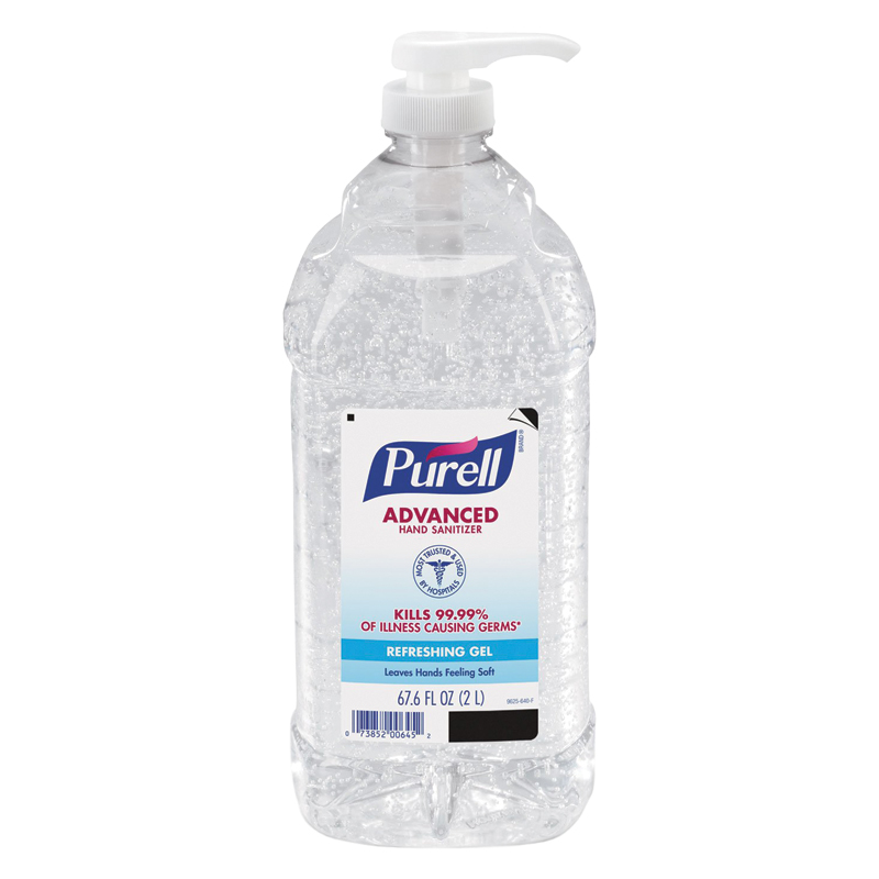 PURELL® Advanced Hand Sanitizer Refreshing Gel 2L Pump Bottle