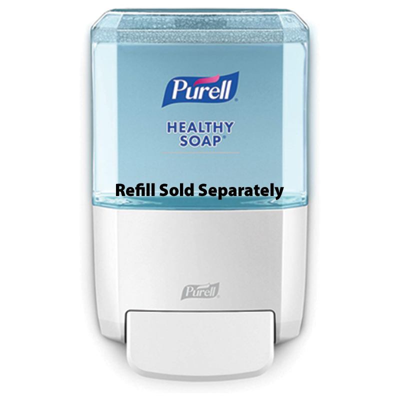 PURELL® ES4 Push-Style Soap Dispenser, White, for 1200 mL PURELL ES4 Soap Refills