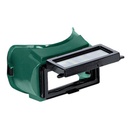 [RAD64005088] RADNOR® Lift Front Welding Goggles With Green Soft Frame And Green Shade 5 2" X 4" Lens