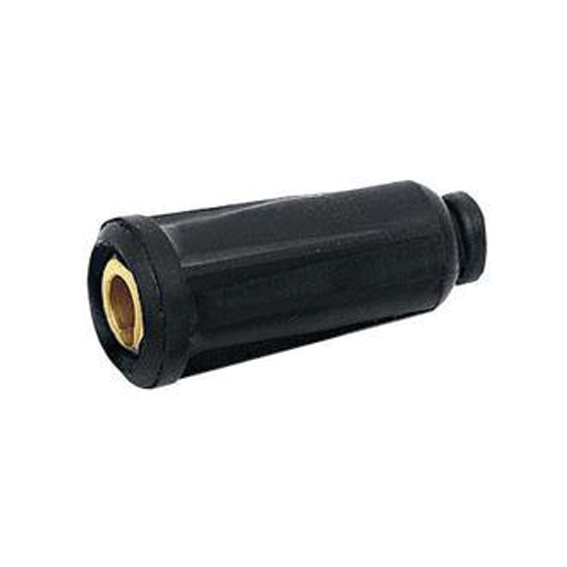 Radnor® Model BK-25 200 Amp Dinse Style Female Euro Cable Socket For #6 - #2 Cable