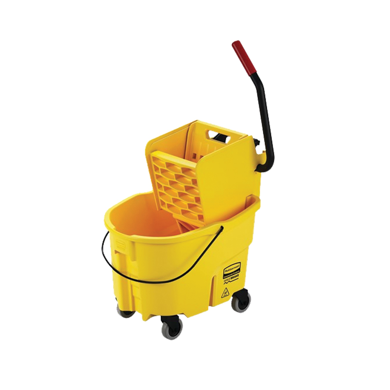 Rubbermaid WaveBrake Bucket Side Press Combo - 26 QT