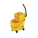 Rubbermaid WaveBrake Bucket Side Press Combo - 26 QT