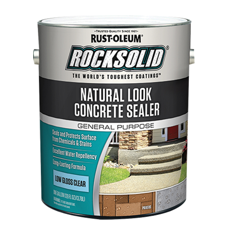 Rust-Oleum Rocksolid Natural-Look Concrete Sealer - 1 gallon
