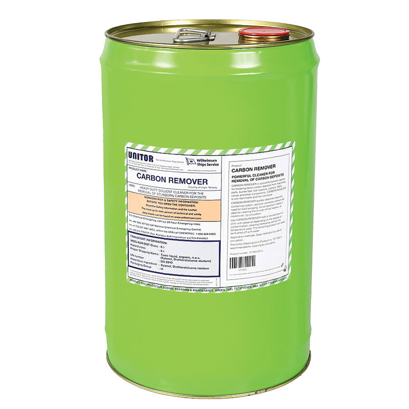 Unitor Carbon Clean - 25 Litre Pail
