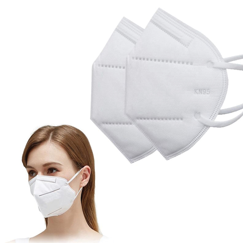 White KN95 Disposable Face Mask - 1 Each