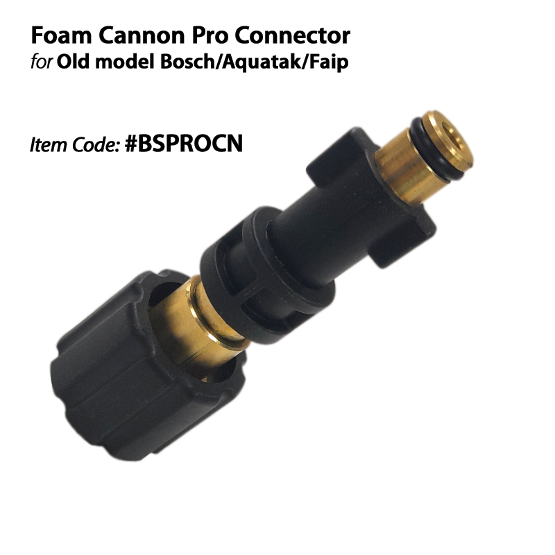 Foam Cannon Pro Connector - Old model Bosch/Inco/Total/Aquatak/Faip