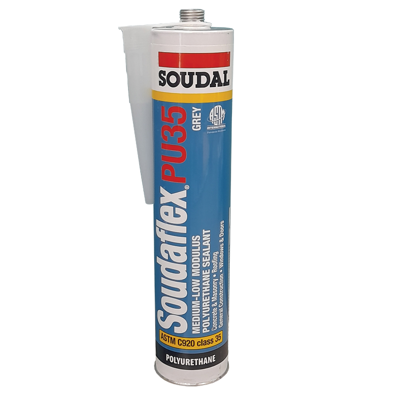 Soudaflex PU35 Polyurethane Sealant/Adhesive - Grey 10.1 oz