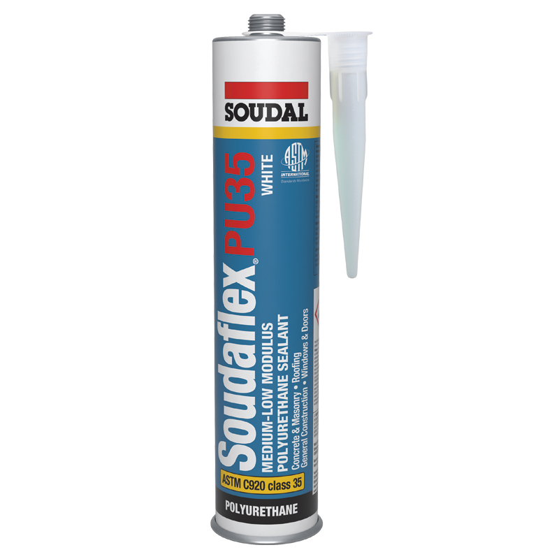 Soudaflex PU35 Polyurethane Sealant/Adhesive - White 10.1 oz