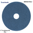 [BWK4017BLU] Boardwalk® 17" Scrubbing Pad - Blue