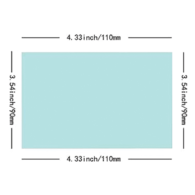 WHF04 Replacement Lens Cover Plate (110mm x 90mm)