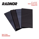 [RAD64005006] 2'' x 4 1/4'' Dark Cover Lens (Shade #10)