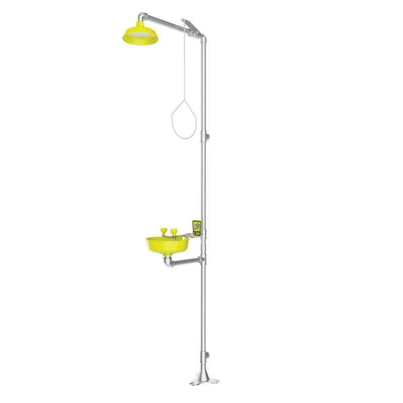 Cascaide Shower/Eyewash Station Combo