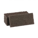 Boardwalk Heavy-Duty Scour Pad, 4.63 x 10, Brown 5/Box