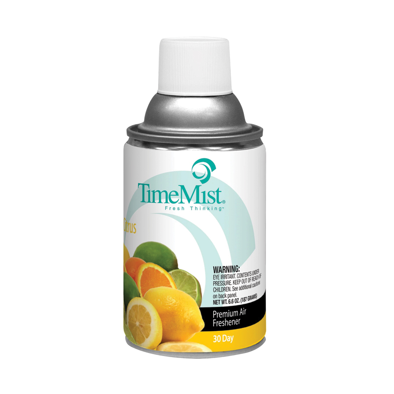 TimeMist Premium Metered Air Freshener, Citrus - 6.6 oz