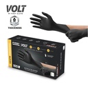 FIRST GLOVE Black Volt 6 Mil Nitrile Gloves