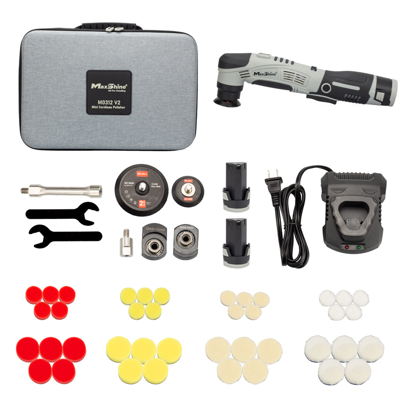 MaxShine Mini Cordless Polisher Kit