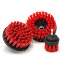 MaxShine Drill Carpet Brush Combo - 2", 4", 5"