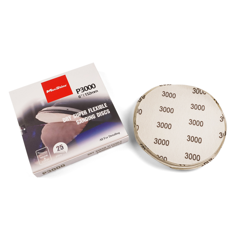 MaxShine 6" Sanding Discs 3000 Grit