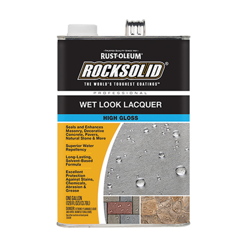 Rust-Oleum Rocksolid Wet-Look Lacquer High Gloss Sealer