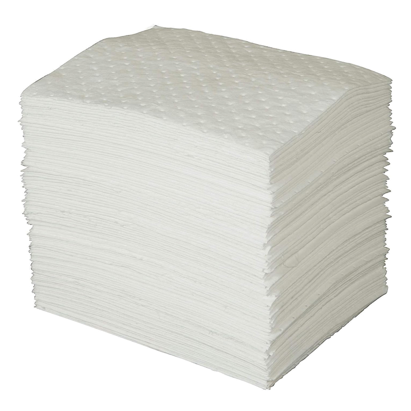 Oil-Only Heavy Weight Absorbent Pad  15'' x 18'', (100/Bale)