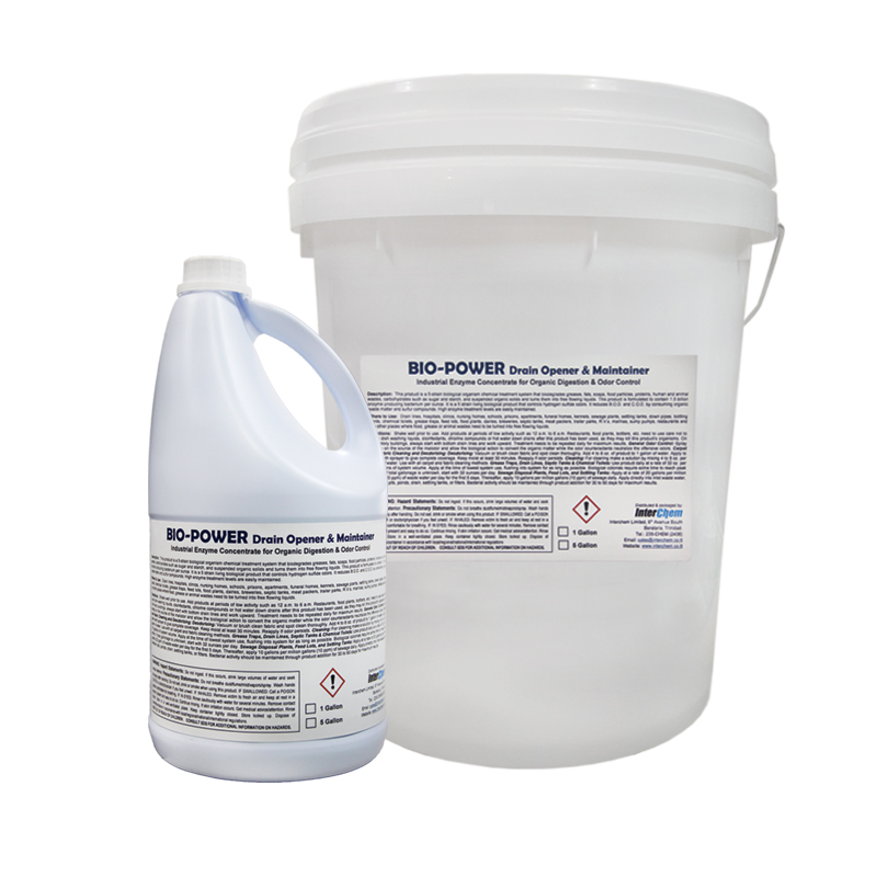 Interchem Bio Power Drain Opener & Maintainer