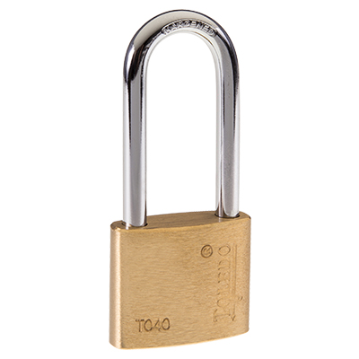 Toledo Brass Padlocks-Long Shackle