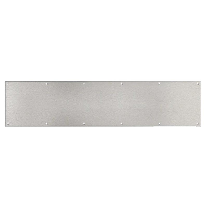 Toledo Door Kick Plate-Satin Nickel