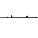 [TBDT007B] Toledo Aluminum Barndoor Kit / T Shape (Iron Black)