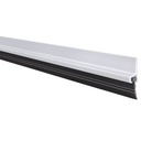 [TPR231W] Toledo Door Seal Plastic Rubber Adhesive Bottom