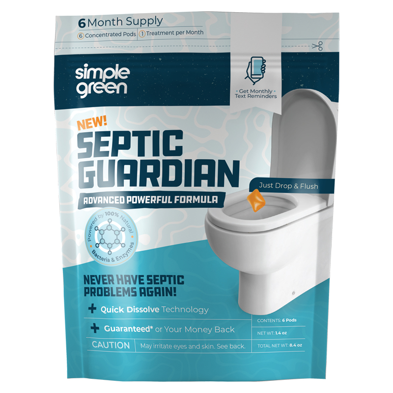Simple Green Septic Guardian 6 Pods/Bag