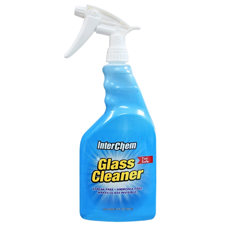 InterChem Glass Cleaner-32oz Trigger