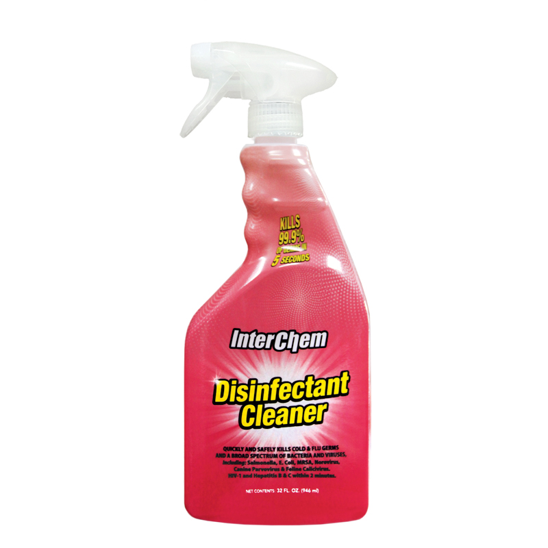 Interchem Disinfectant Cleaner - 32oz Trigger