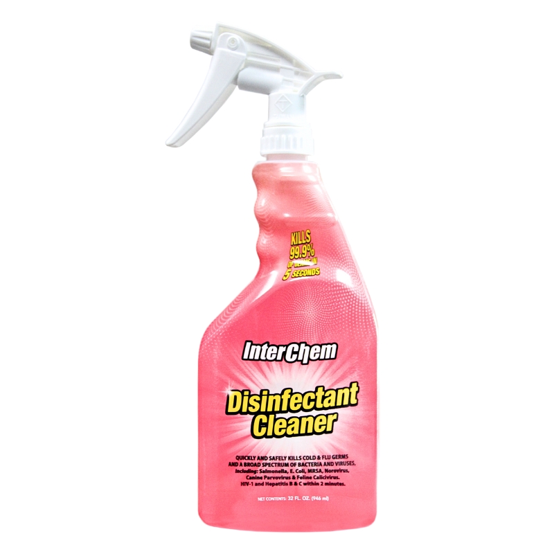 Interchem Disinfectant Cleaner-32oz Trigger