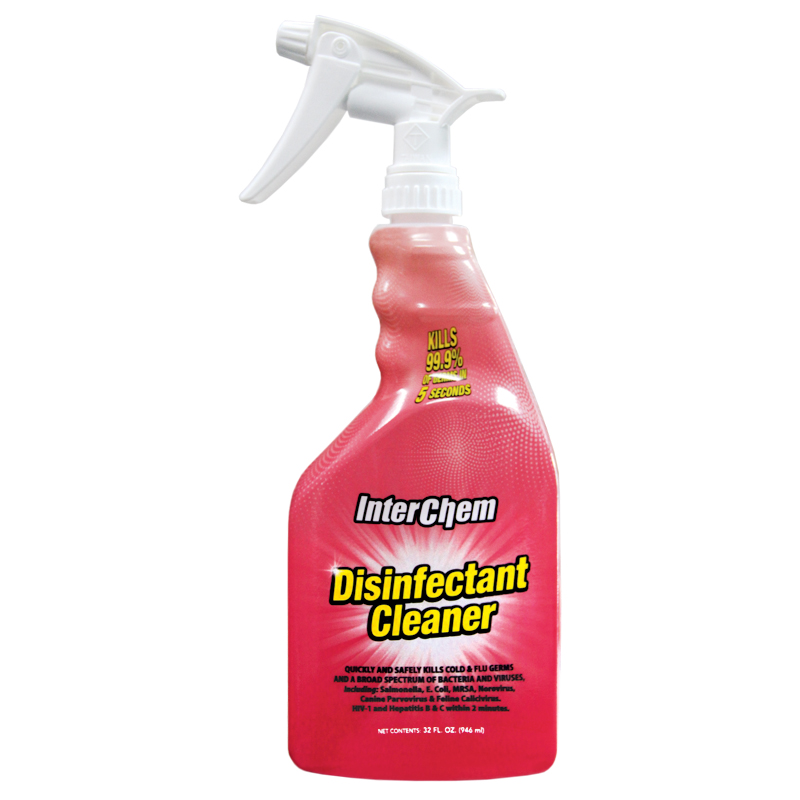 Interchem Disinfectant Cleaner-32oz Trigger