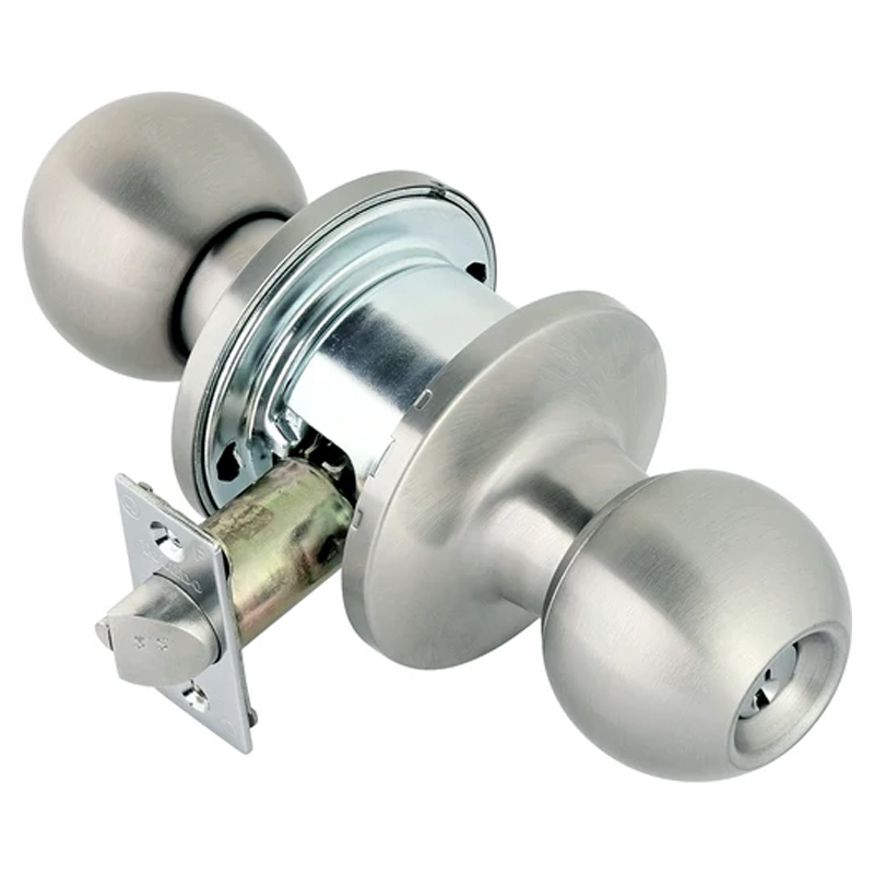 Toledo Avila Commercial Exterior Lock Knob - Stainless Steel