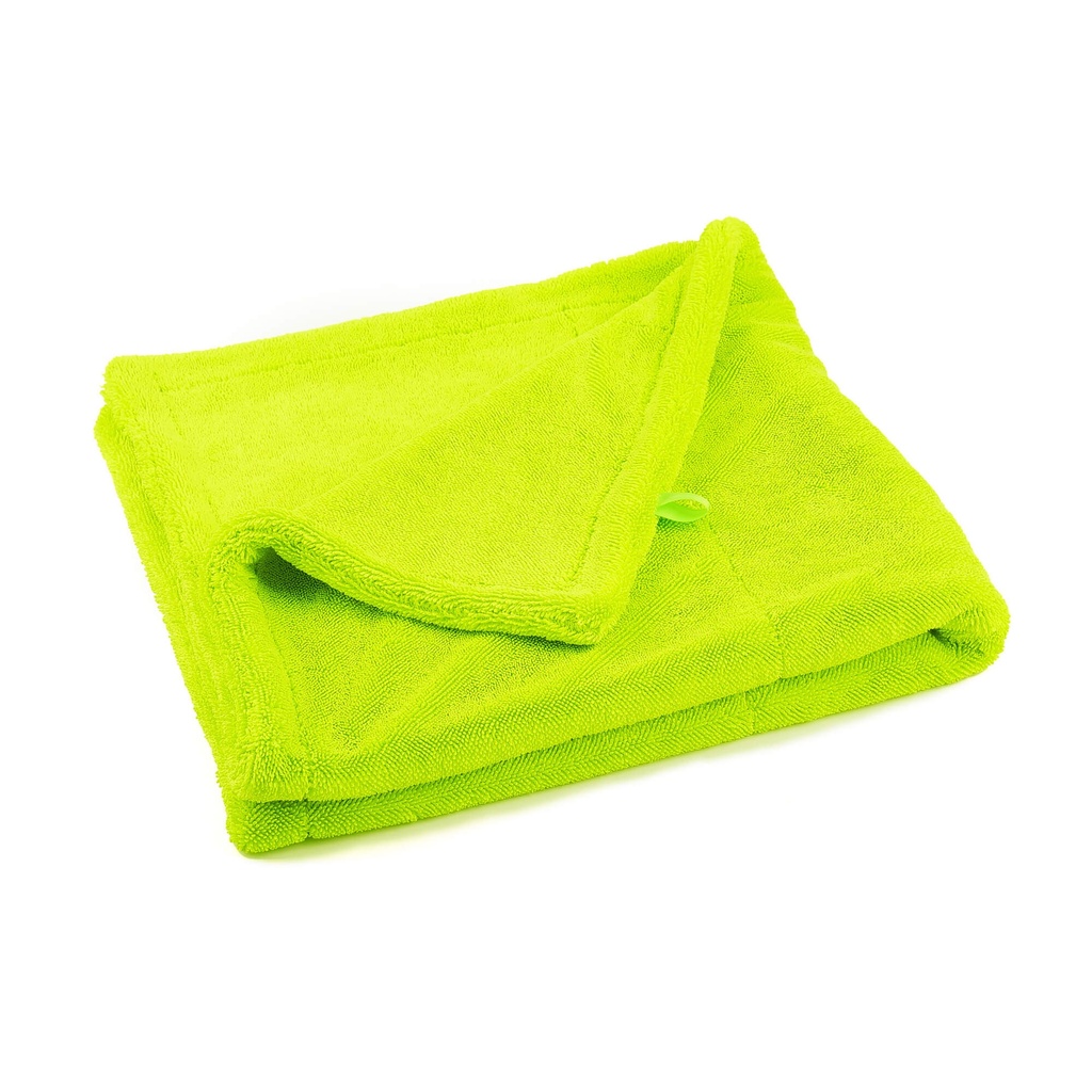 MaxShine Green Duo Twisted Loop Drying Towel - 29" x 29" (1600GSM)