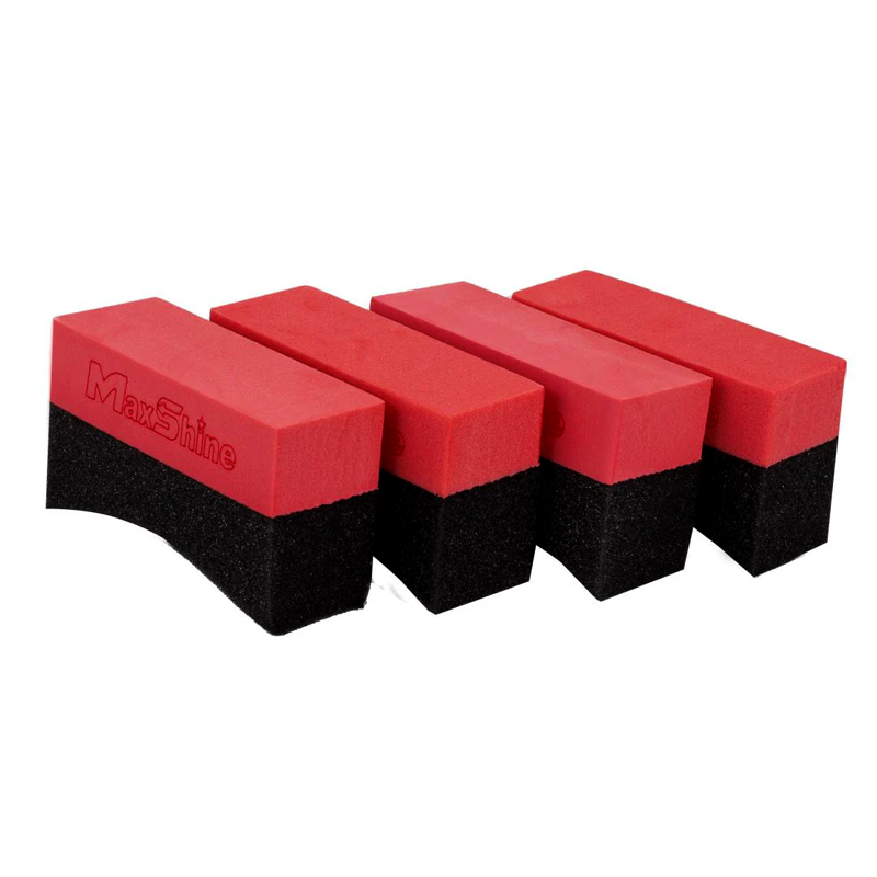 MaxShine Tire Dressing Foam Applicator - 4 pk