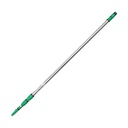 UNGER Opti-Loc Ext. Pole-20 ft, 3-Sections-Green/Silver