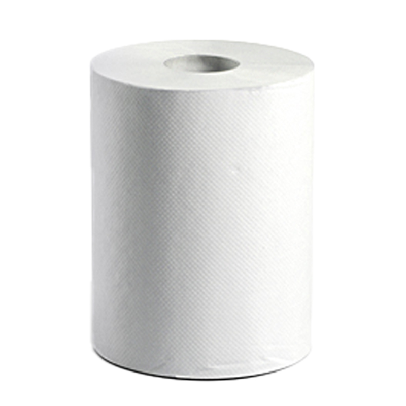 Dela Care AFH04 8"x 500' Hardwound Roll Towel (6 Rolls/Case)