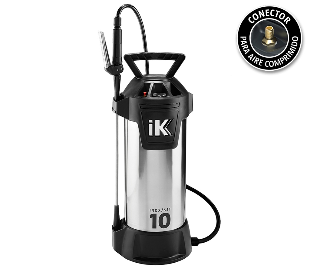 IK INOX 10 Stainless Steel  Sprayer - 3 Gallon