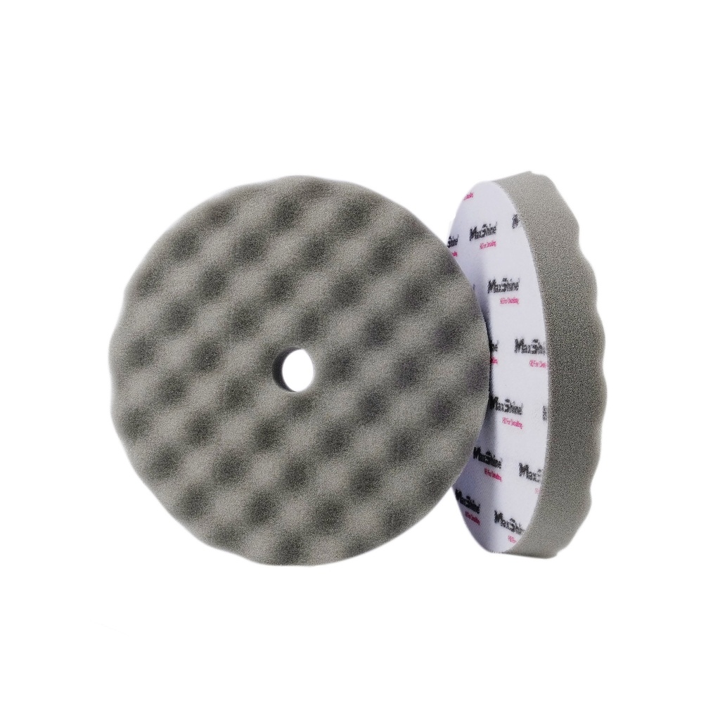 MaxShine 7″ Rotary Wave Foam Grey Cutting Pad