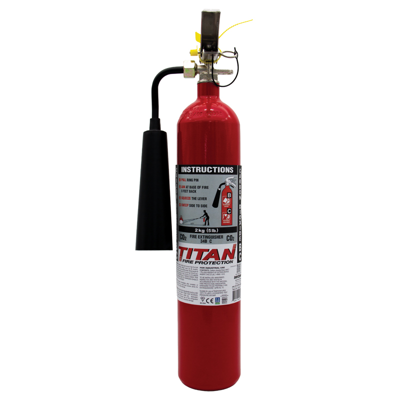 TITAN CO2 Fire Extinguisher (EN Model)