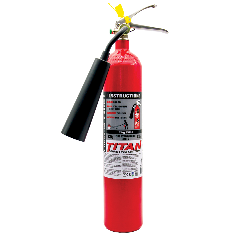 TITAN CO2 Fire Extinguisher (EN Model)