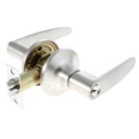 [T431BAUS15] T-Locks Tubular Exterior Lever Set (Satin Nickel Plated)