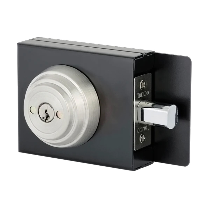 Toledo Concealed Screw Deadbolt W/Metal Box